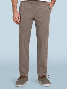 Western Rise Men's Evolution Khaki Drawstring Chinos | Performance Travel Pants